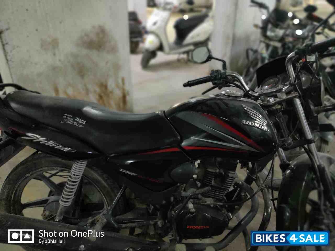 Black Honda Shine Black Honda Shine