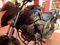 Black Honda CB Trigger