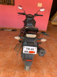 Black Honda CB Trigger