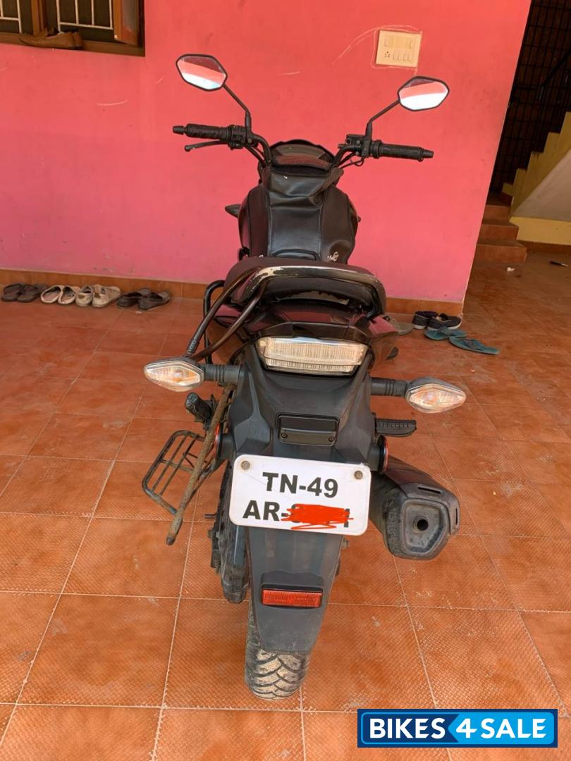 Black Honda CB Trigger