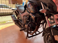 Black Honda CB Trigger