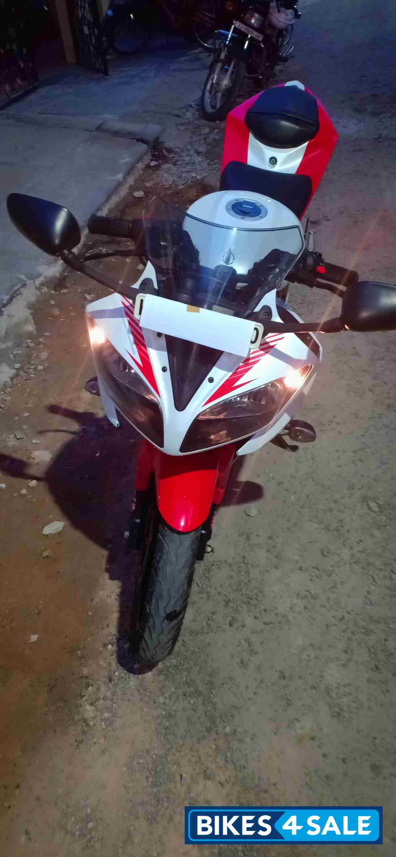 Fiery Red Yamaha YZF R15 V2