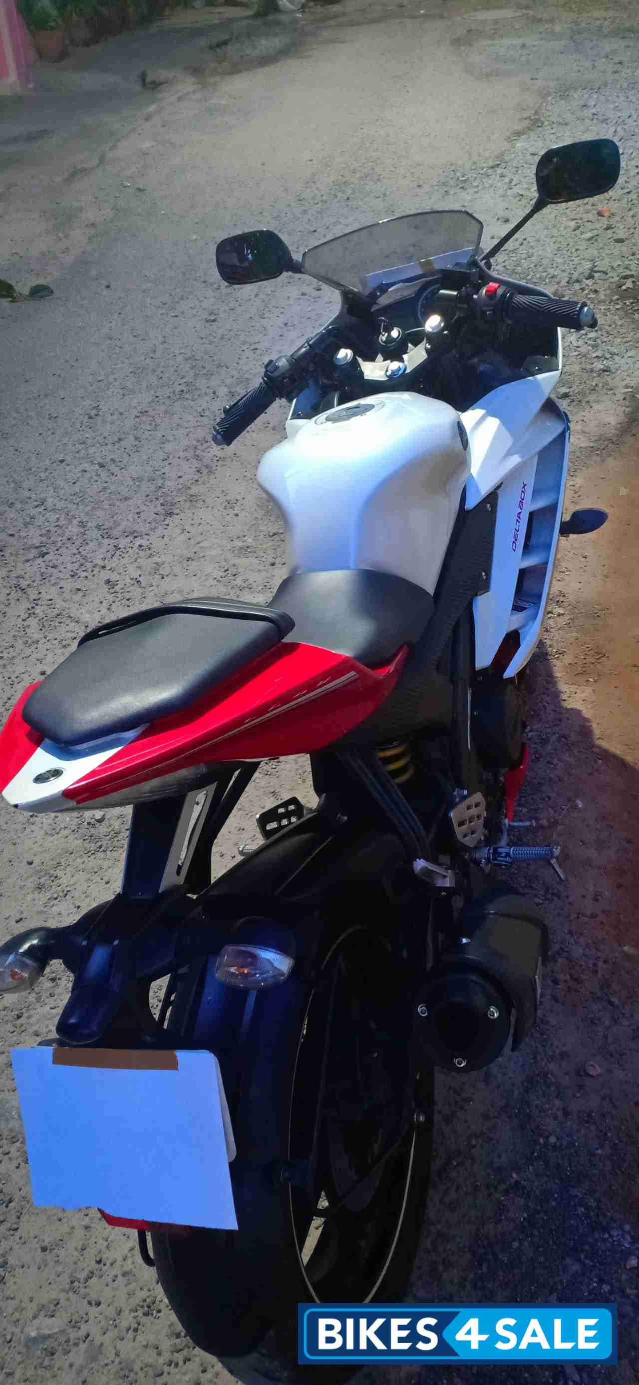 Fiery Red Yamaha YZF R15 V2