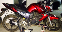 Red Yamaha FZ16
