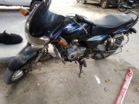 Black Blue Bajaj Discover DTSi 125