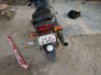 Black Blue Bajaj Discover DTSi 125