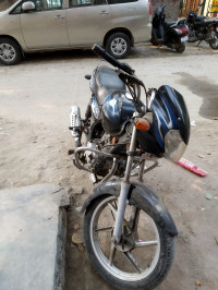 Black Blue Bajaj Discover DTSi 125