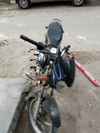 Black Blue Bajaj Discover DTSi 125