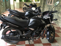 Black Honda CB Unicorn