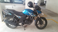 Cyan Blue Yamaha SZ-RR V2