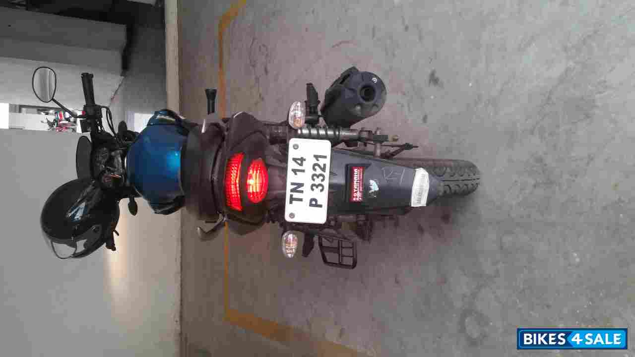 Cyan Blue Yamaha SZ-RR V2