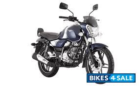 Blue & White Bajaj V15