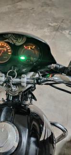 Black Honda CB Shine