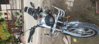 Silver Royal Enfield Bullet Electra