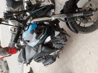 Black And Blue Yamaha FZ-S FI V2