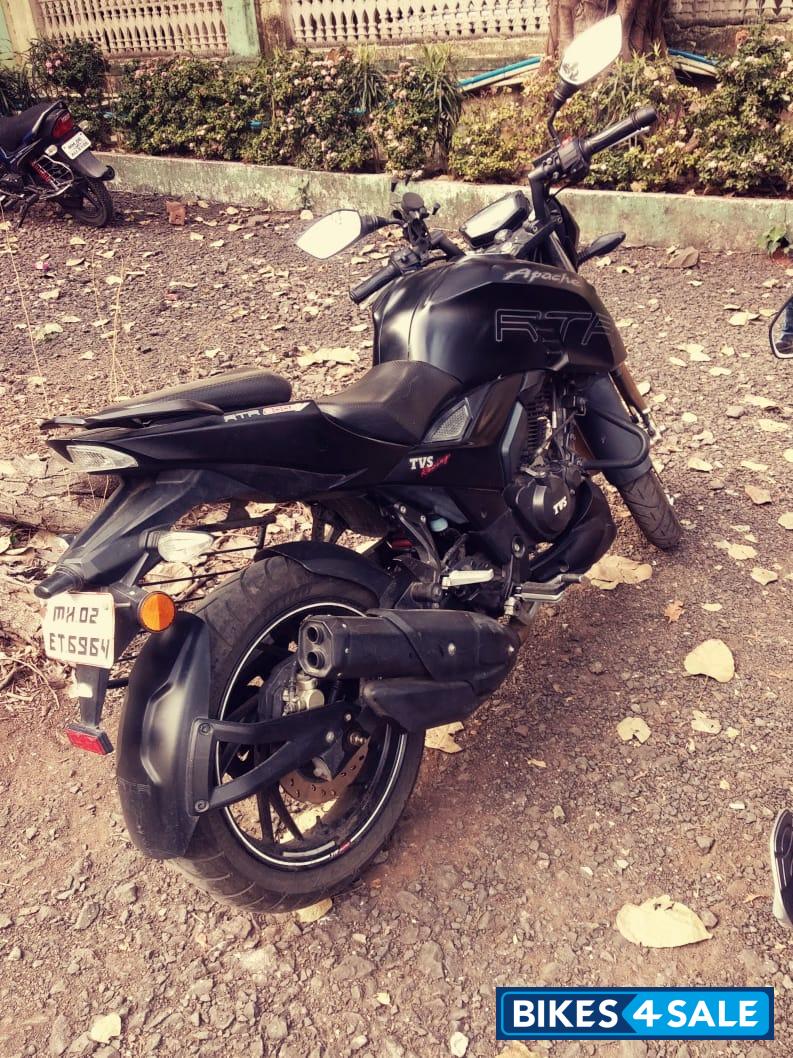 Matte Black TVS Apache RTR 200 4V Matte Black TVS Apache RTR 200 4V