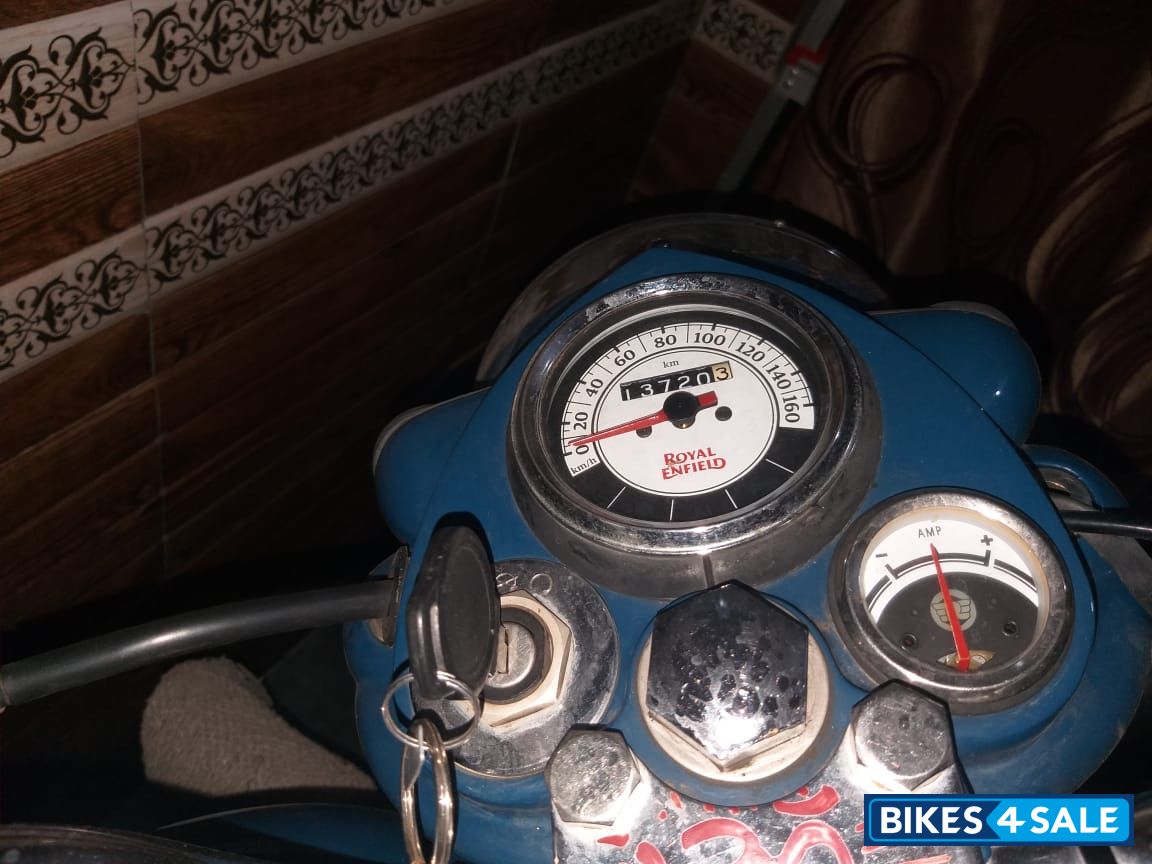 Blue Royal Enfield Classic 350