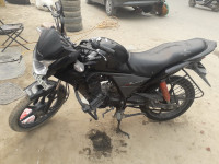 Black Honda CB Twister