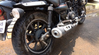 Matt Black Bajaj Avenger Street 220