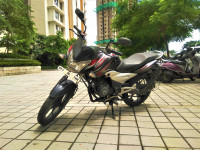 Black Bajaj Discover 125 ST