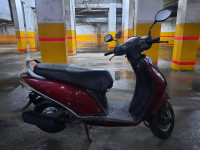 Dark Red Honda Activa i