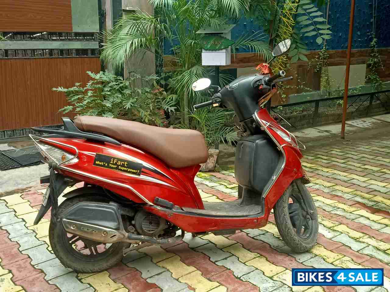 Red TVS Wego