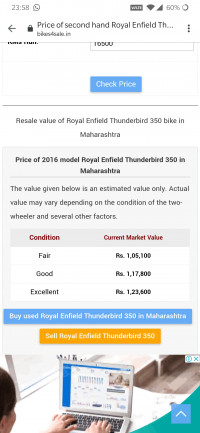 Royal Enfield Thunderbird 350