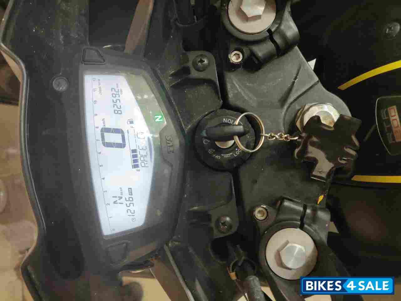 Grey TVS Apache RTR 200 4V Race Edition 2.0