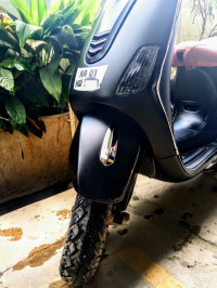 Matt Black Vespa VXL 125