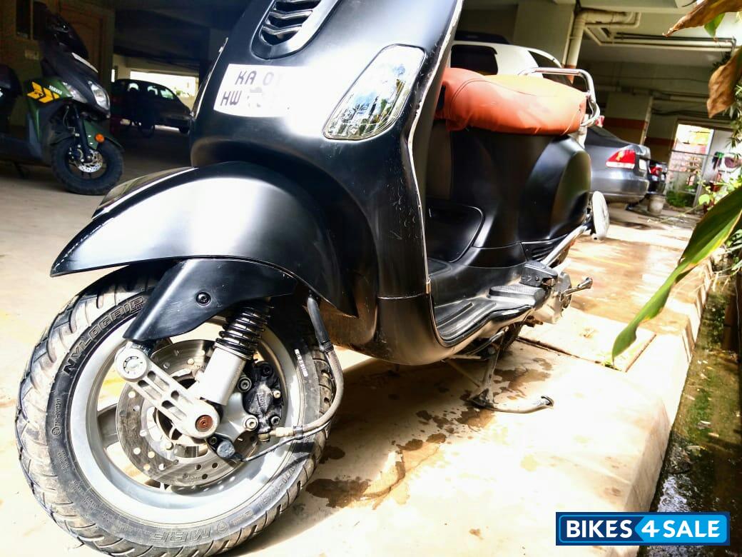 Matt Black Vespa VXL 125