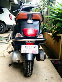Matt Black Vespa VXL 125