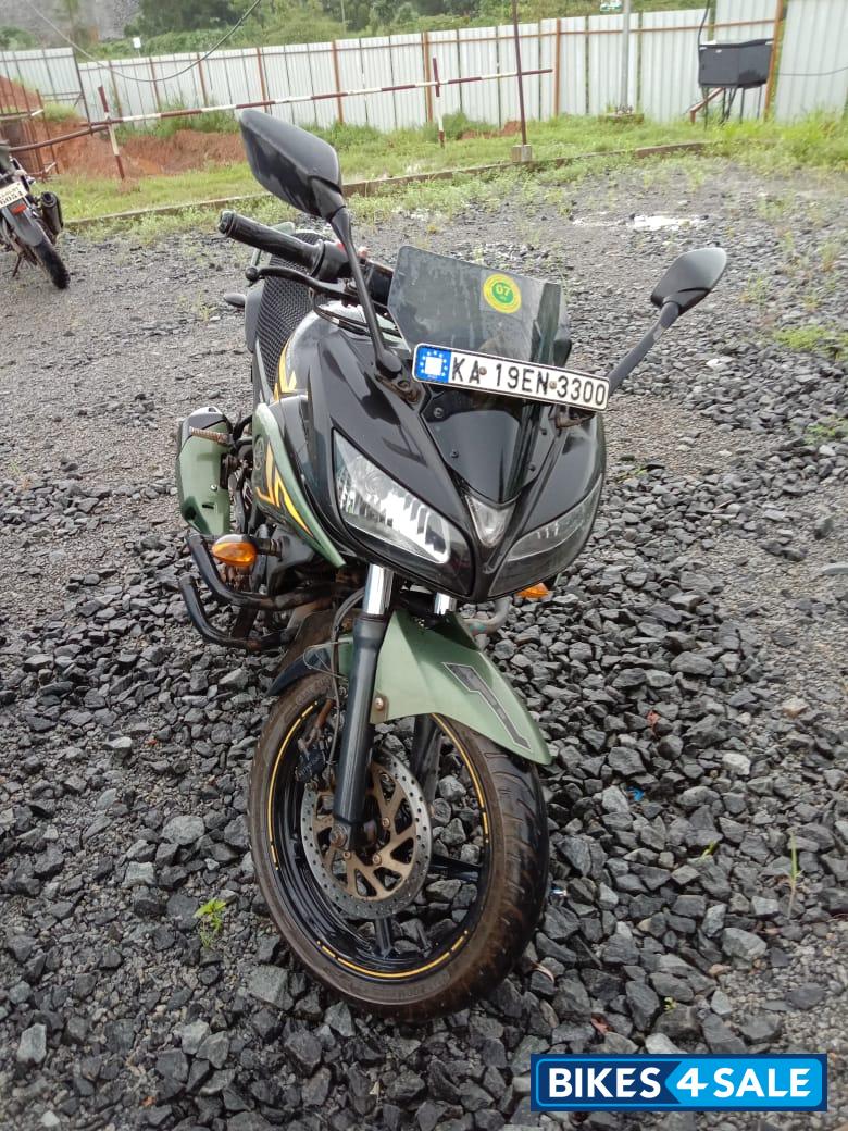 Green Yamaha Fazer