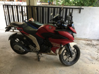 Red Mat Finish Yamaha Fazer 25