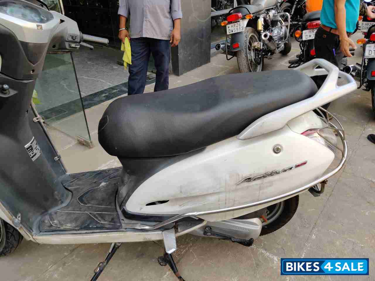 White Honda Activa 125