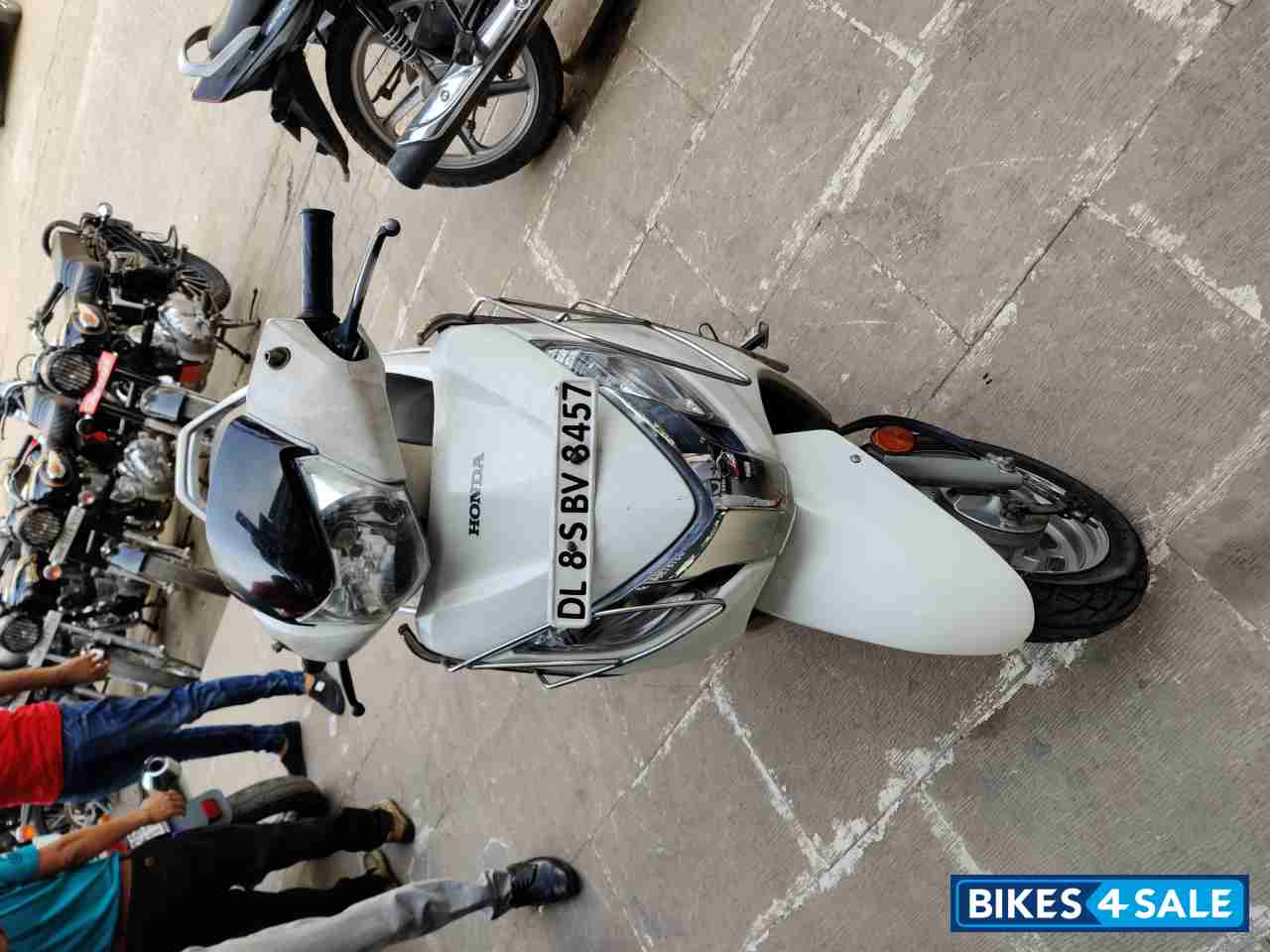 White Honda Activa 125