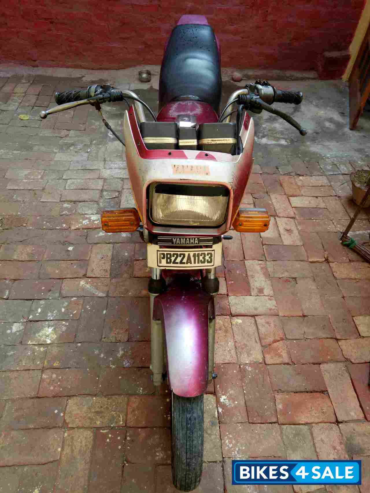 Red Yamaha RXZ