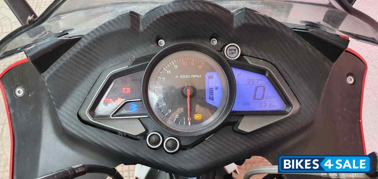Racing Red Bajaj Pulsar RS 200 ABS