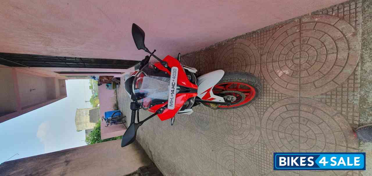 Racing Red Bajaj Pulsar RS 200 ABS