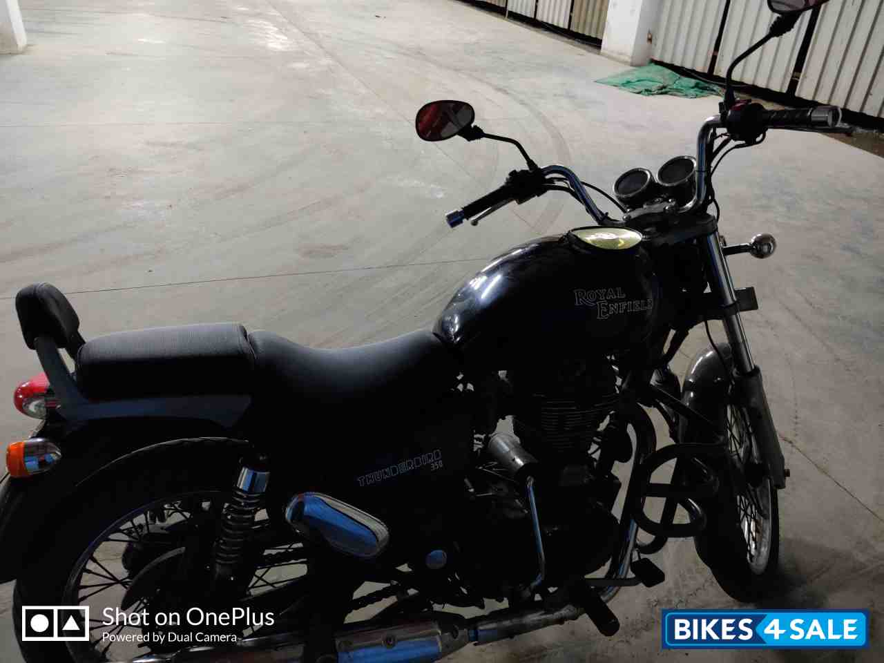 Black Royal Enfield Thunderbird 350