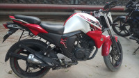 White And Red Yamaha FZ FI V2