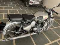 Silver Royal Enfield Classic 350
