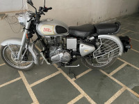 Silver Royal Enfield Classic 350