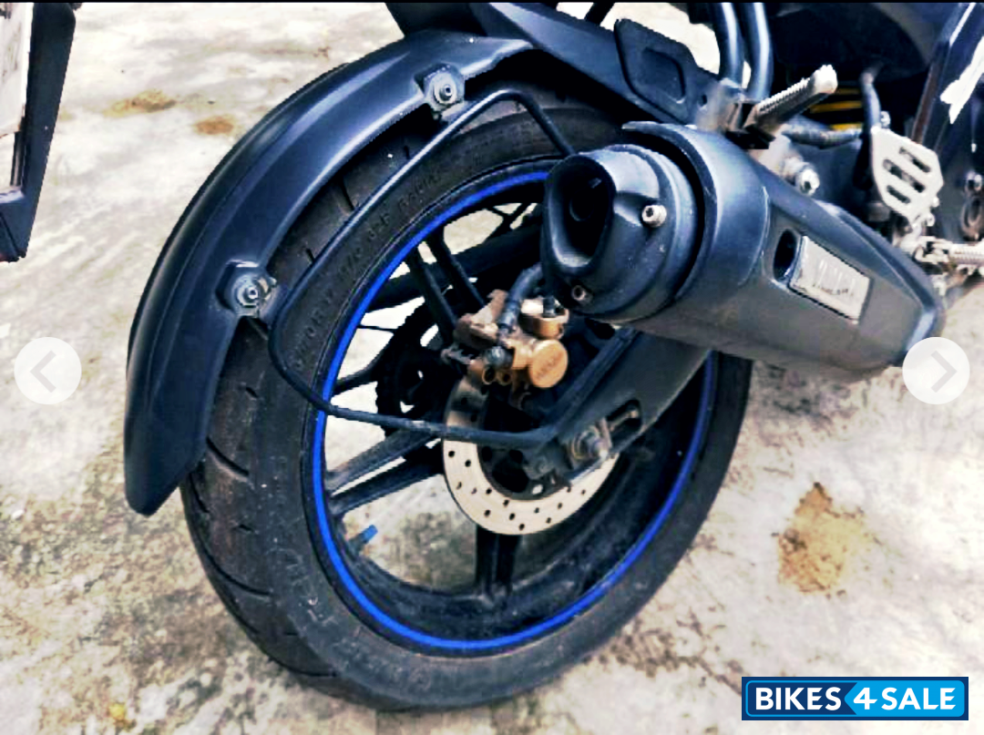 Blue Yamaha YZF R15 V2