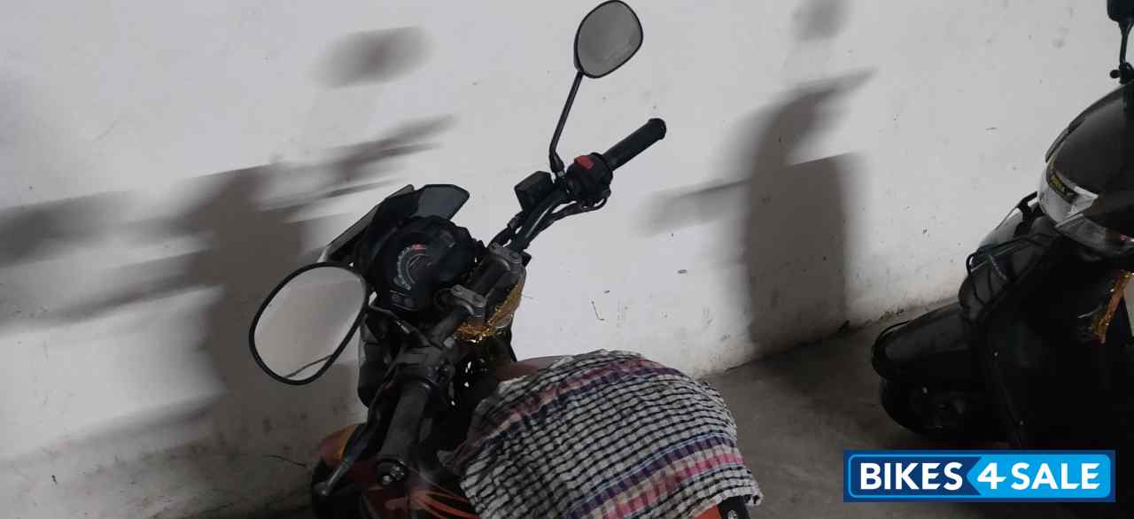 Black And Orange Yamaha FZ-S