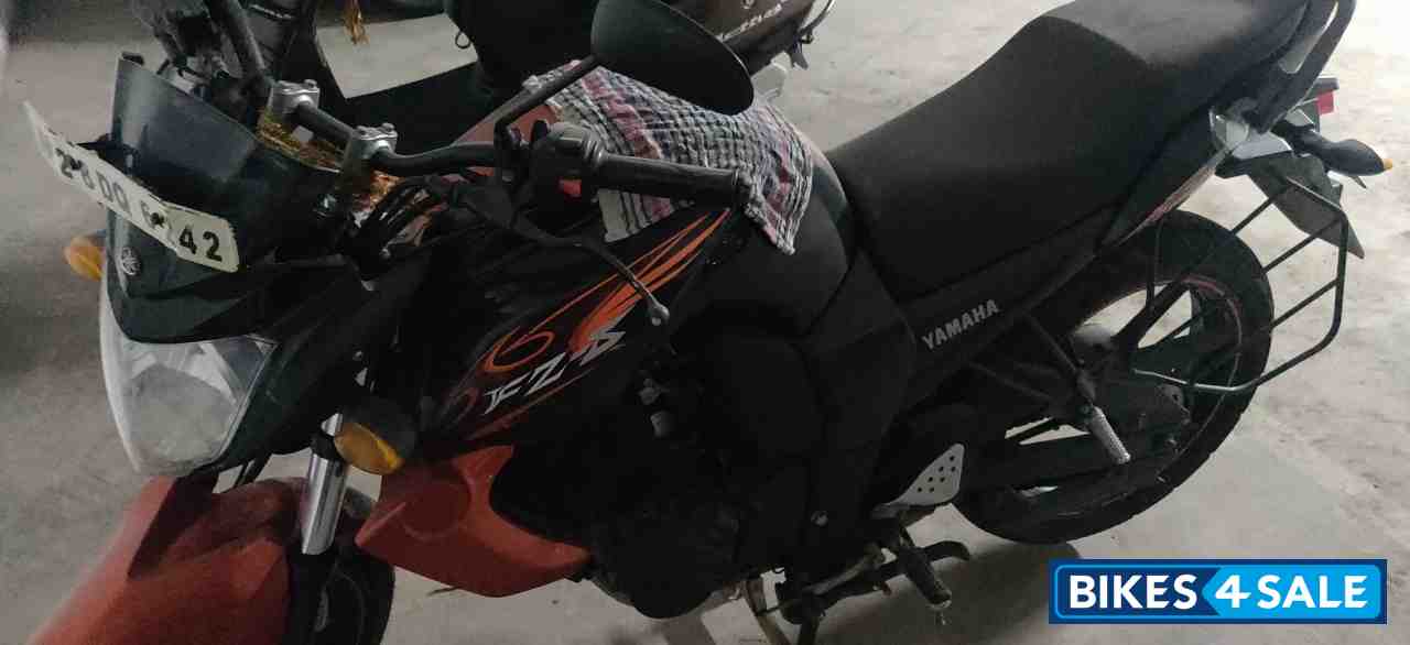 Black And Orange Yamaha FZ-S