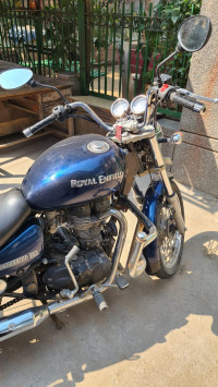 Blue Royal Enfield Thunderbird TwinSpark 350