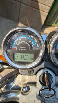 Blue Royal Enfield Thunderbird TwinSpark 350