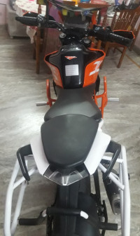 Orange/black KTM Duke 390