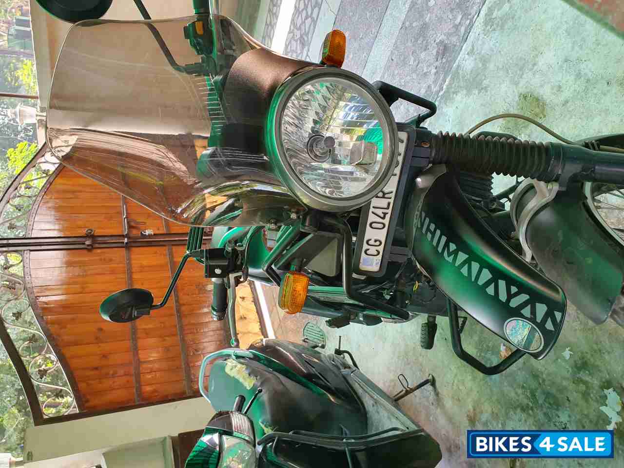 Black Royal Enfield Himalayan