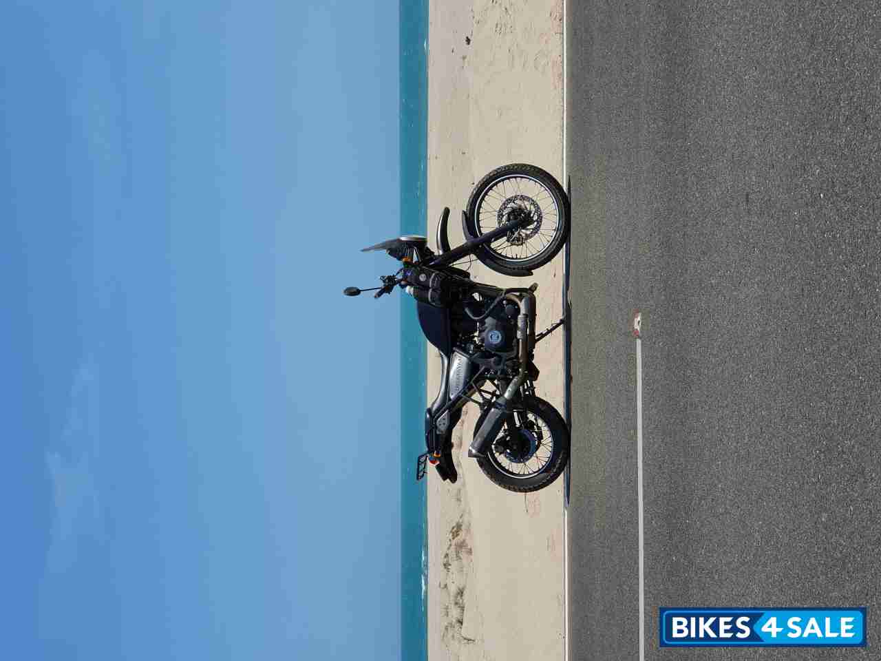 Black Royal Enfield Himalayan